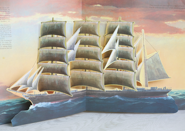 「世界の帆船」飛び出す絵本　Sailing Ships Meer-McGowan Viking